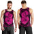 Hawaii Anchor Hibiscus Flower Vintage Tank Top - AH - Pink - Polynesian Pride