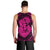 Hawaii Anchor Hibiscus Flower Vintage Tank Top - AH - Pink - Polynesian Pride