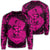Hawaii Anchor Hibiscus Flower Vintage Sweatshirt - AH - Pink Unisex Black - Polynesian Pride