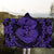 Hawaii Anchor Hibiscus Flower Vintage Hooded Blanket - AH - Purple - Polynesian Pride