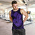 Hawaii Anchor Hibiscus Flower Vintage Tank Top - AH - Purple - Polynesian Pride