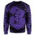 Hawaii Anchor Hibiscus Flower Vintage Sweatshirt - AH - Purple - Polynesian Pride