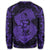 Hawaii Anchor Hibiscus Flower Vintage Sweatshirt - AH - Purple - Polynesian Pride