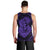 Hawaii Anchor Hibiscus Flower Vintage Tank Top - AH - Purple - Polynesian Pride