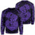 Hawaii Anchor Hibiscus Flower Vintage Sweatshirt - AH - Purple Unisex Black - Polynesian Pride