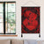 Hawaii Anchor Hibiscus Flower Vintage Hanging Poster - AH - Red - Polynesian Pride