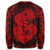 Hawaii Anchor Hibiscus Flower Vintage Sweatshirt - AH - Red - Polynesian Pride