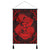 Hawaii Anchor Hibiscus Flower Vintage Hanging Poster - AH - Red Hanging Poster Cotton And Linen - Polynesian Pride