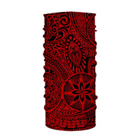 Hawaii Bandana Polynesian Hawaiian Style Tribal Tattoo Red One Size Red - Polynesian Pride
