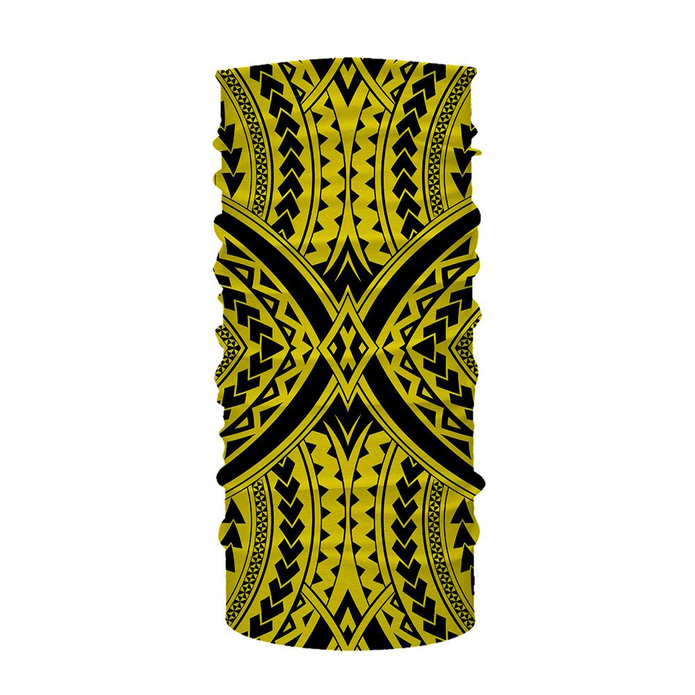 Hawaii Bandana Polynesian Tradition Yellow One Size Yellow - Polynesian Pride