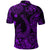 Hawaii Fish Hook Polynesian Polo Shirt Unique Style Purple LT8 - Polynesian Pride