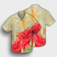 Hawaii Flower Hibiscus Hawaiian Shirt - AH - Polynesian Pride