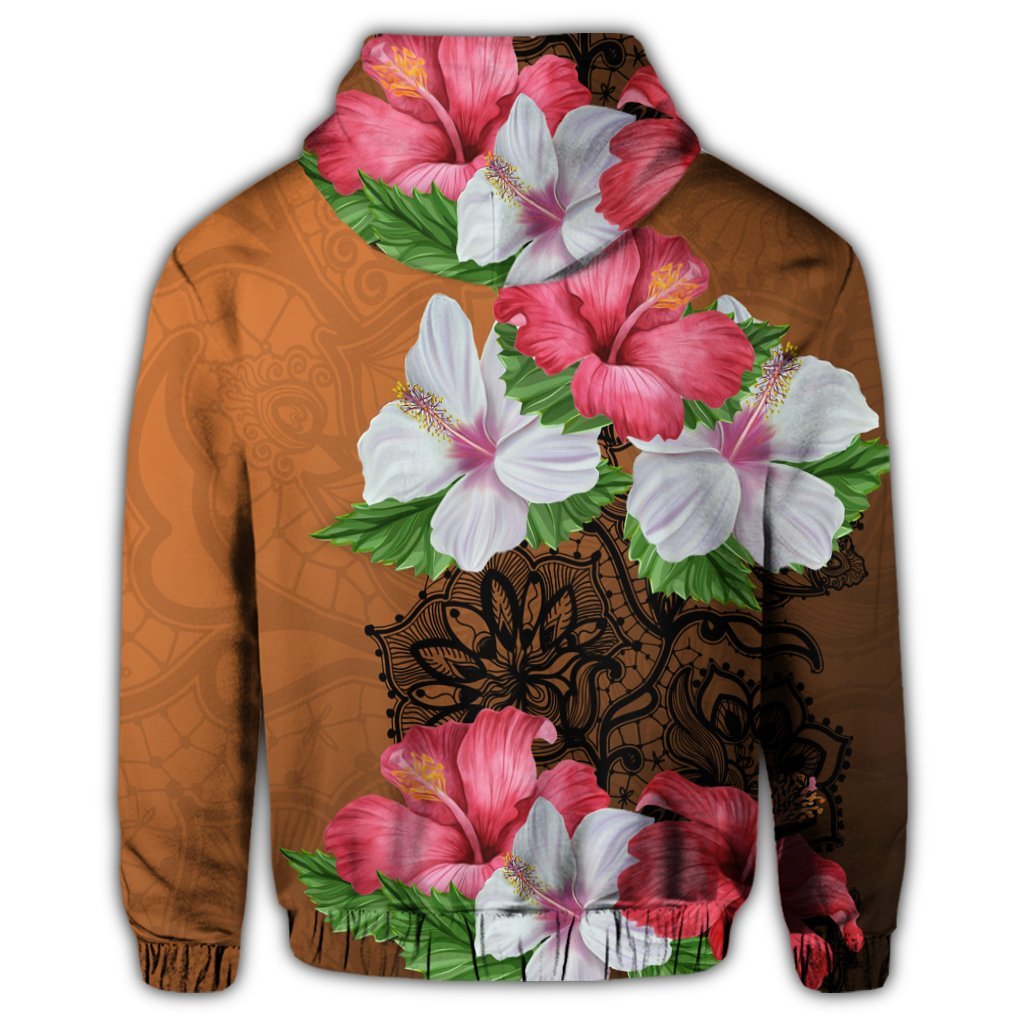 Hawaiian Hibiscus Flower Polynesia Hoodie - Polynesian Pride