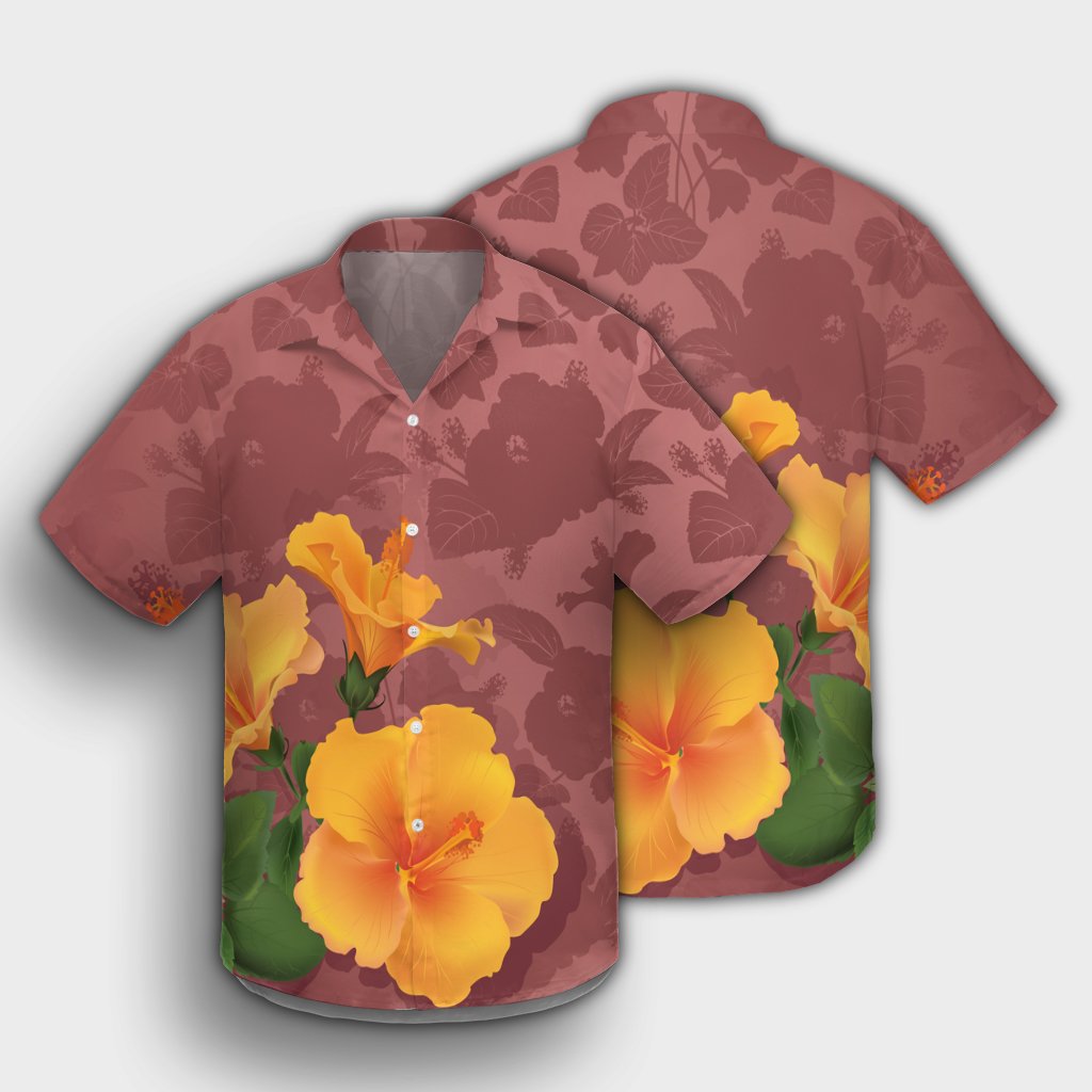 Hawaii Hibiscus Pink Hawaiian Shirt - AH - Polynesian Pride