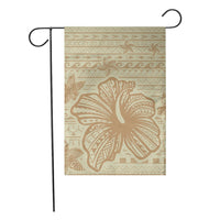 Hawaii Hibiscus Plumeria Kanaka Polynesian Vintage Flag - AH - Polynesian Pride