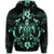 Hawaii Honu Turtle Dolphin With Plumeria Zip Hoodie - Polynesian Pride