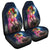 Hawaii Kanaka Colorful Hula Girl Car Seat Covers - Dinh Style Universal Fit Black - Polynesian Pride