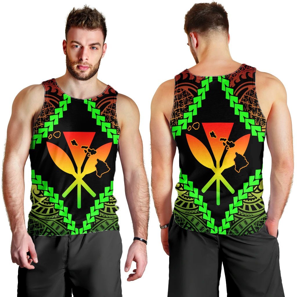 Hawaii Kanaka Kakau Polynesian Tank Top - AH - Polynesian Pride