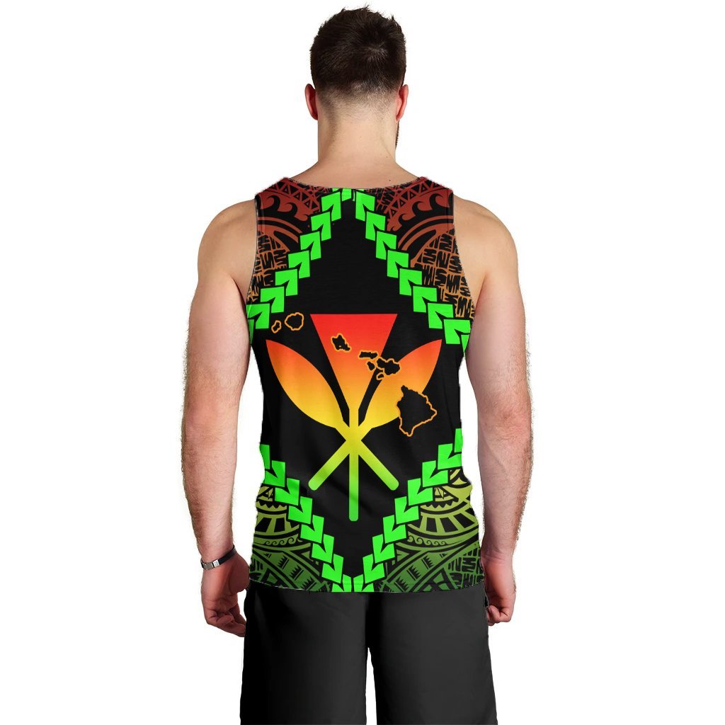 Hawaii Kanaka Kakau Polynesian Tank Top - AH - Polynesian Pride