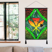 Hawaii Kanaka Kakau Tropical Polynesian Hanging Poster - AH - Polynesian Pride