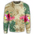 Hawaii Kanaka Maoli Plumeria Palm Trees Hammer Shark Sweatshirt - AH - Polynesian Pride