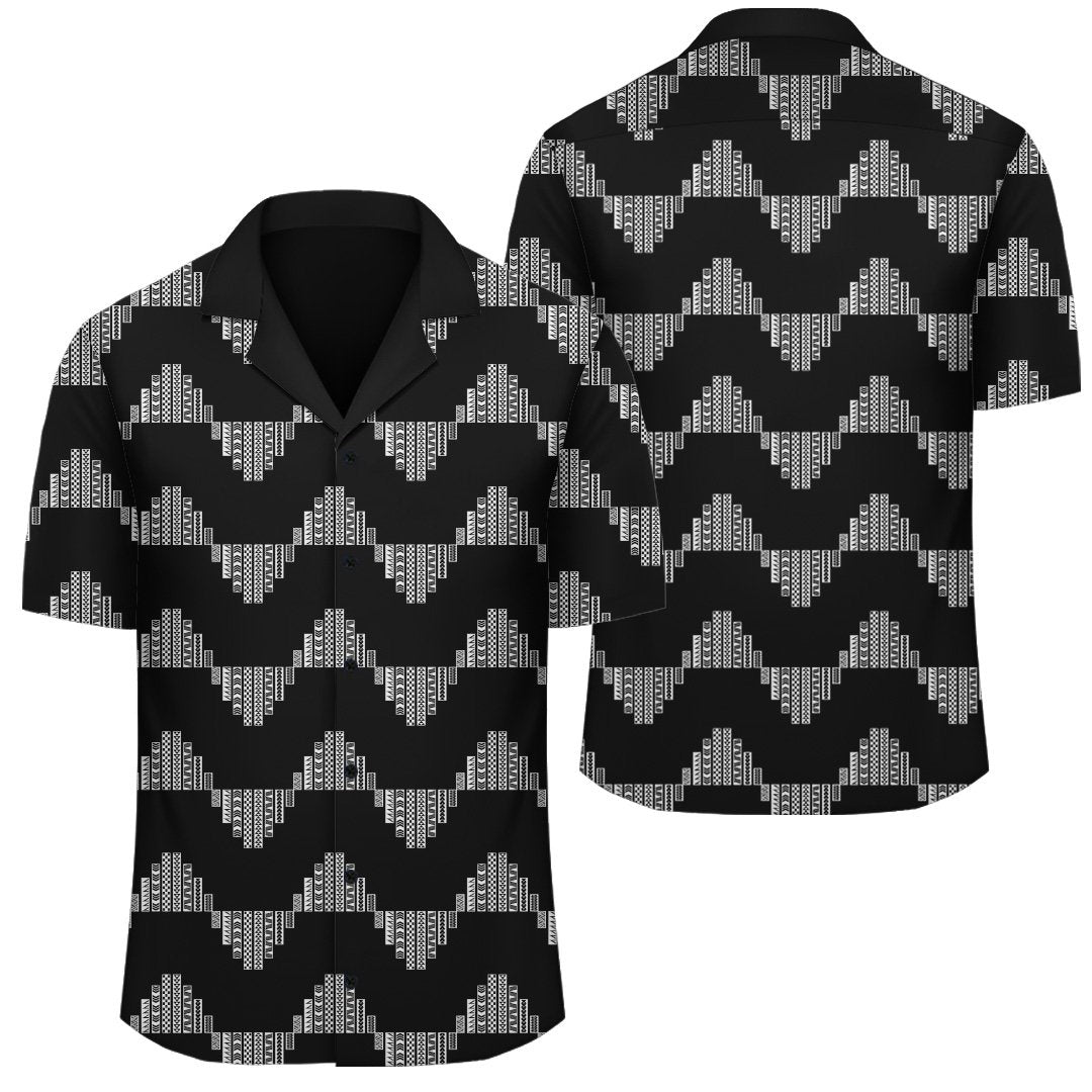 Hawaii Kapala Hawaiian Shirt - Black Unisex Black - Polynesian Pride