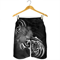 Hawaii Map Turtle Hibiscus Divise Polynesian Men's Shorts - AH - Polynesian Pride