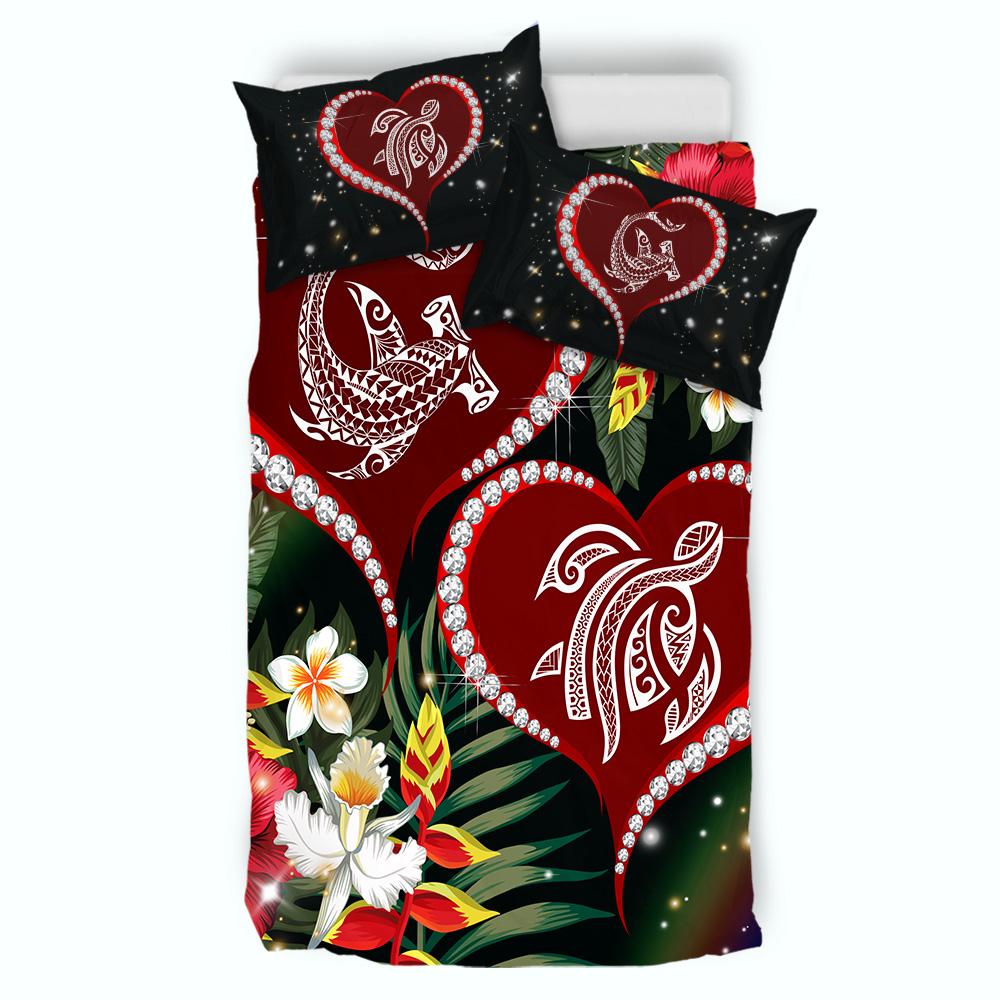 Hawaii Mate Tropical Bedding Set - Pearl Style - AH - Polynesian Pride