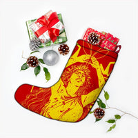 Hawaii Mauna Kea Pele Polynesian Christmas Stocking - AH - Polynesian Pride