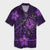 Hawaii Matching Dress and Hawaiian Shirt Hawaii Mix Polynesian Turtle Plumeria Nick Style Purple Matching Couples Outfit No Dress - Polynesian Pride