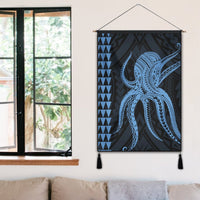 Hawaii Octopus KaKau Polynesian Hanging Poster - Pastel - AH - Polynesian Pride