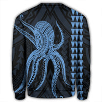 Hawaii Octopus KaKau Polynesian Sweatshirt - Pastel - AH - Polynesian Pride