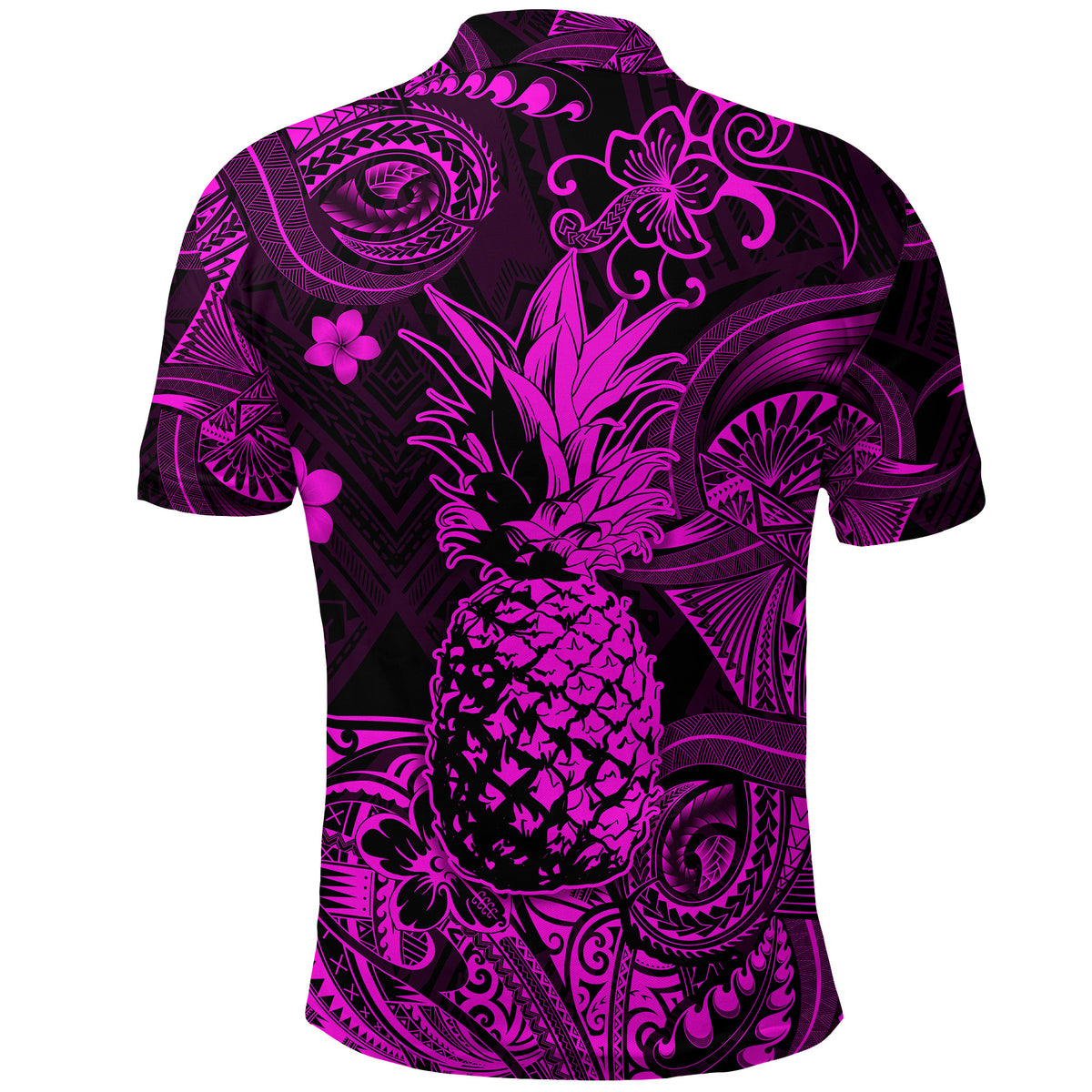 Hawaii Pineapple Polynesian Polo Shirt Unique Style Pink LT8 - Polynesian Pride