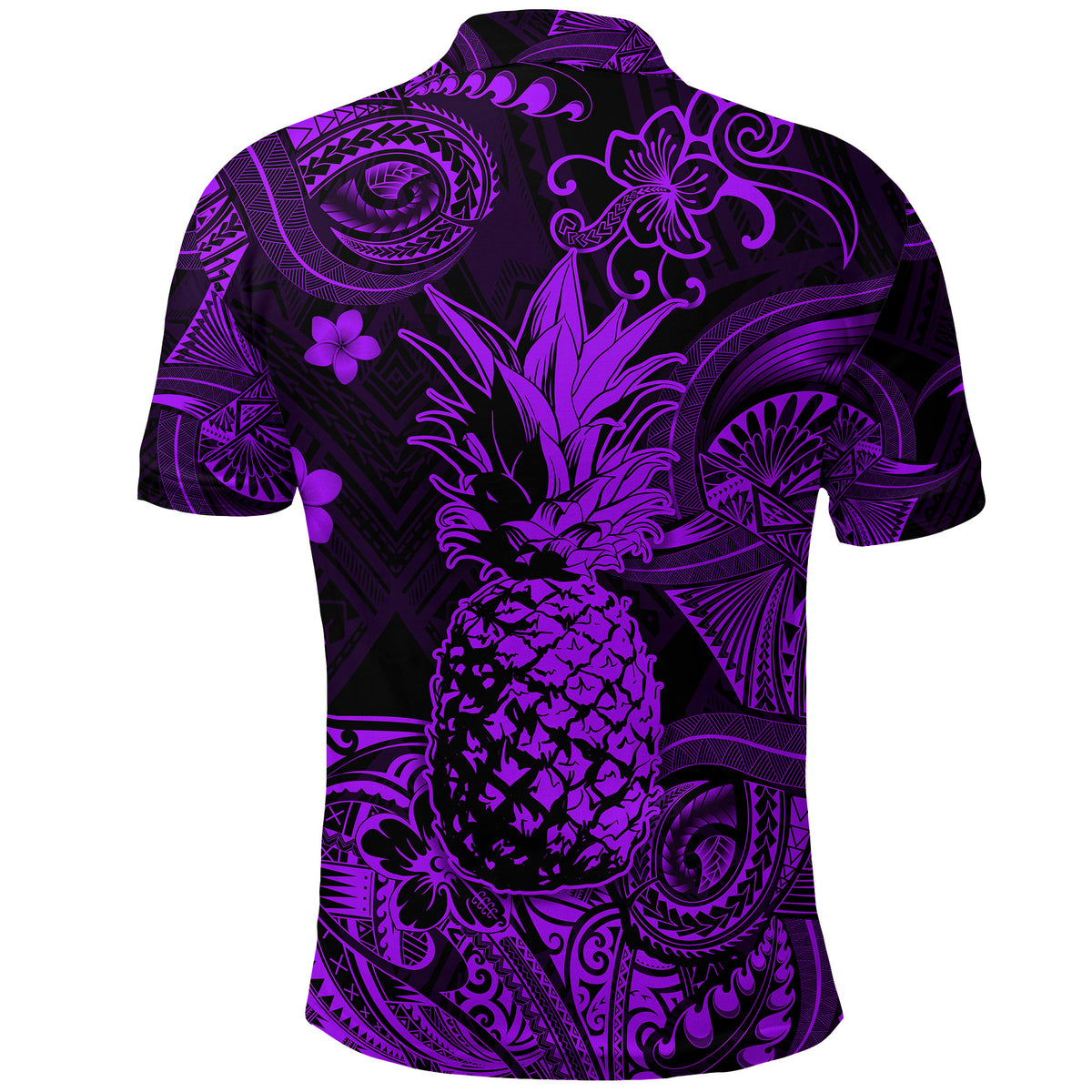 Hawaii Pineapple Polynesian Polo Shirt Unique Style Purple LT8 - Polynesian Pride