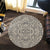 Hawaii Polynesian Culture Old Round Carpet - AH - Polynesian Pride