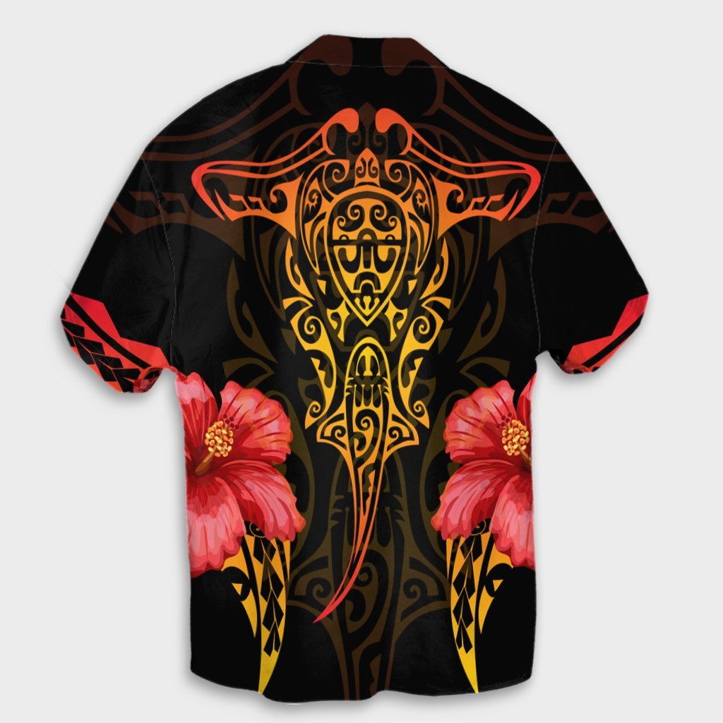 Hawaii Polynesian Hibiscus Animal Hawaiian Shirt - AH - Polynesian Pride