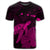 Hawaii Polynesian Hibiscus Turtle Map T Shirt Pink - Polynesian Pride