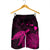 Hawaii Polynesian Hibiscus Turtle Map Men's Shorts Pink - AH - Polynesian Pride