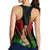 Hawaii Polynesian Hula Girl Wearing Plumeria Racerback Tank Reggae - AH - Polynesian Pride
