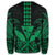 Hawaii Polynesian Kanaka Kakau Sweatshirt - Alan Style Green - AH - Polynesian Pride