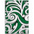 Hawaii Polynesian Maori Ethnic Ornament Green Area Rug - AH Luxurious - Polynesian Pride