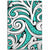 Hawaii Polynesian Maori Ethnic Ornament Turquoise Area Rug - AH Luxurious - Polynesian Pride