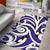 Hawaii Polynesian Maori Ethnic Ornament Violet Area Rug - AH - Polynesian Pride