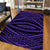 Hawaii Polynesian Tatau Violet Area Rug - AH - Polynesian Pride