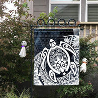 Hawaii Polynesian Turtle Flag - White - AH - Polynesian Pride