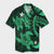 Hawaii Polynesian Turtle Hibiscus Hawaiian Shirt - Green - AH Unisex Black - Polynesian Pride