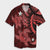 Hawaii Polynesian Turtle Hibiscus Hawaiian Shirt - Red - AH Unisex Black - Polynesian Pride