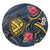 Hawaii Polynesian Turtle Hibiscus Plumeria Round Carpet - Nane Style - AH Round Carpet Luxurious Plush - Polynesian Pride