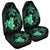 Hawaii Polynesian Turtle Plumeria Car Seat Covers - Pog Style Green - AH Universal Fit Black - Polynesian Pride