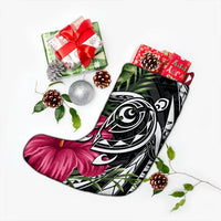 Hawaii Polynesian Turtle Tropical Hibiscus Plumeria Christmas Stocking - AH - Polynesian Pride